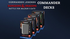 Battle for Baldur's Gate Commander Deck Bundle